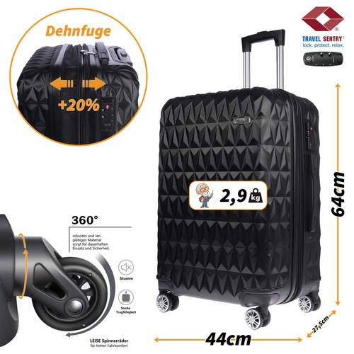 Valigia viaggio 90l - valigia,